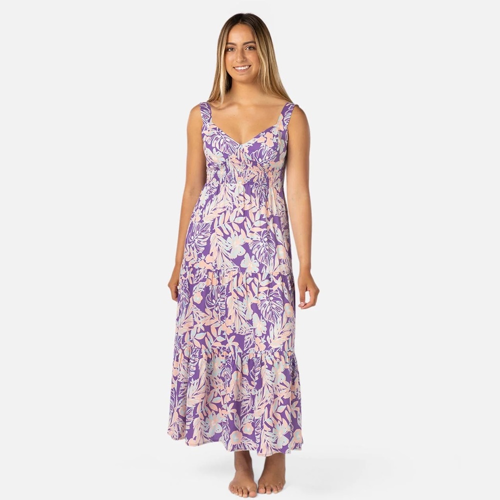 NWT Rip Curl Palm Party maxi dress size S - Picture 2 of 7